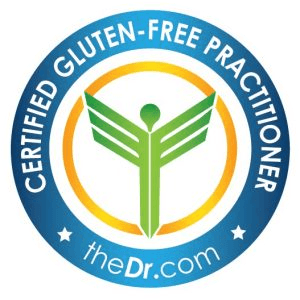 Certified Gluten Free Practitioner, Certified Gluten Free Practitioner, trained under Dr Tom O'Bryan